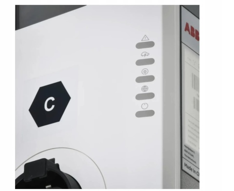 Ładowarka trójfazowa Terra AC wallbox 22kW ABB ekran, 4G, RFID, WiFi, BT