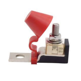 Listwa i bezpiecznik zaciskowy MRBF z 2 szt. bezpiecznika 58V 200A