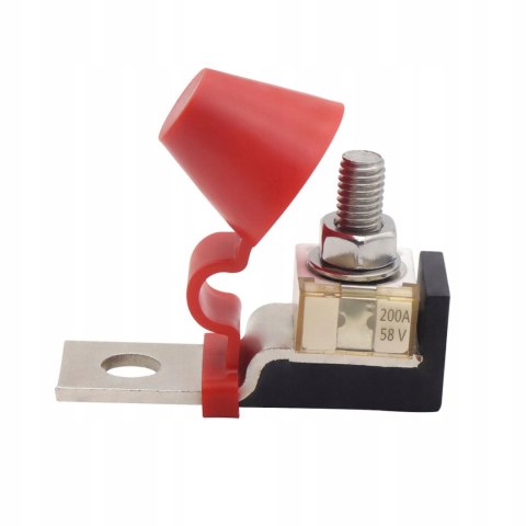 Listwa i bezpiecznik zaciskowy MRBF z 2 szt. bezpiecznika 58V 200A