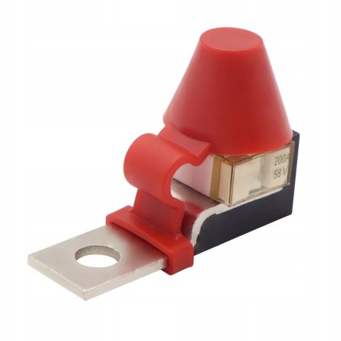 Listwa i bezpiecznik zaciskowy MRBF z 2 szt. bezpiecznika 58V 200A