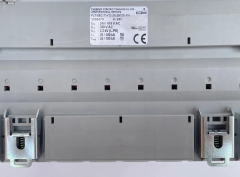 Odgromnik i ochrona przeciwprzepięciowa FLT-SEC-T1+T2-3S-350/25-FM 2905470
