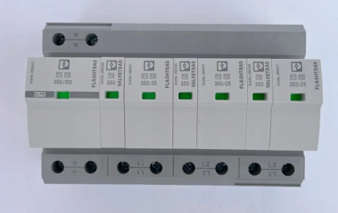 Odgromnik i ochrona przeciwprzepięciowa FLT-SEC-T1+T2-3S-350/25-FM 2905470