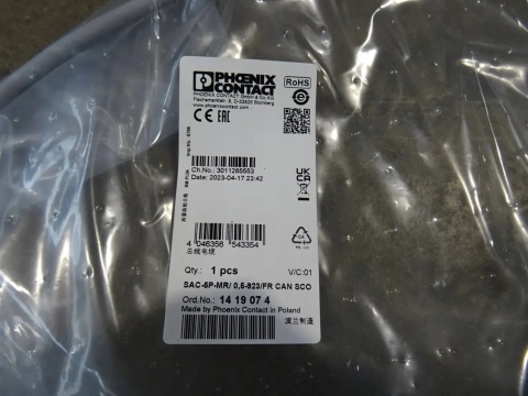 Phoenix Contact Bus system cable SAC-5P-MR/ 0,5-923/FR CAN SCO