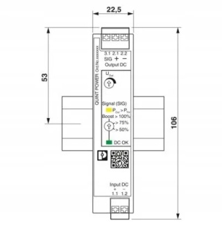 QUINT4 PS 12-24DC 5-15DC 2.5 PT Przetwornica DC/DC Phoenix Contact 1066704