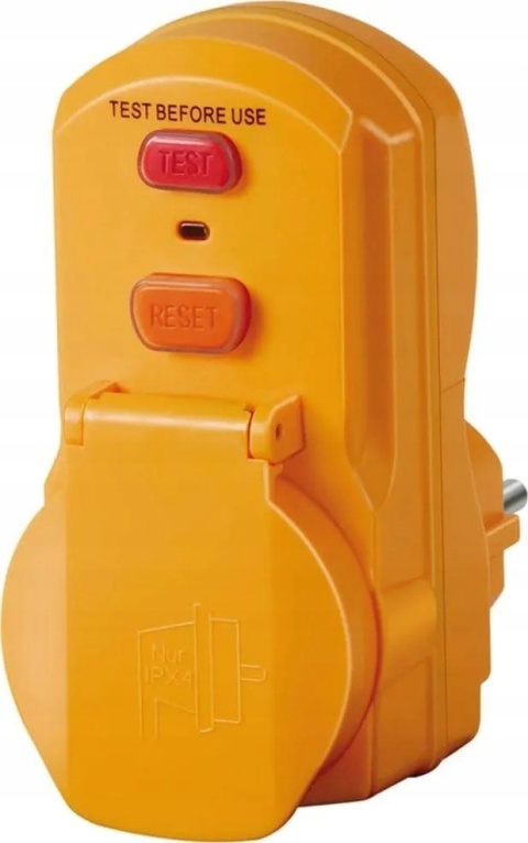 Adapter Brennenstuhl IP54 BDI-A 2 30 - 1290660 wtyczka gniazdo z RCD