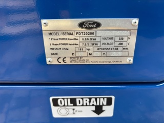Agregat prądotwórczy Ford FDT10200SE Diesel 7,9 kVA 230/400 V AVR ATS