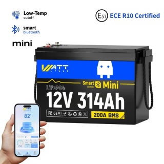 czekamy na dostawę WattCycle 12V 314Ah MINI 200A BMS z Bluetooth