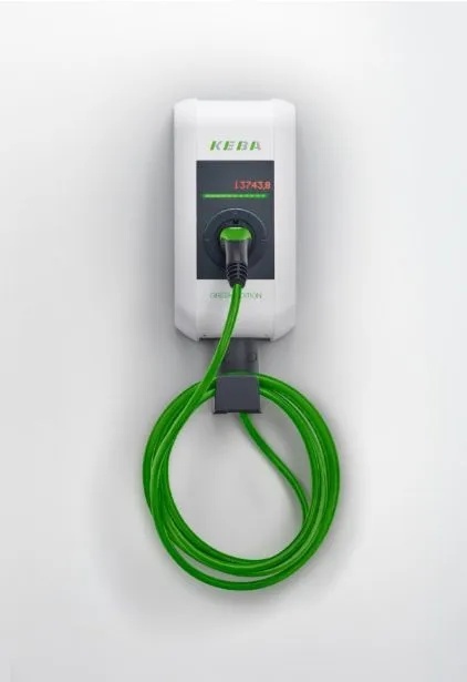 Ładowarka KEBA Contact P30 22 kW EC240422 stacja ładowania Ethernet LAN