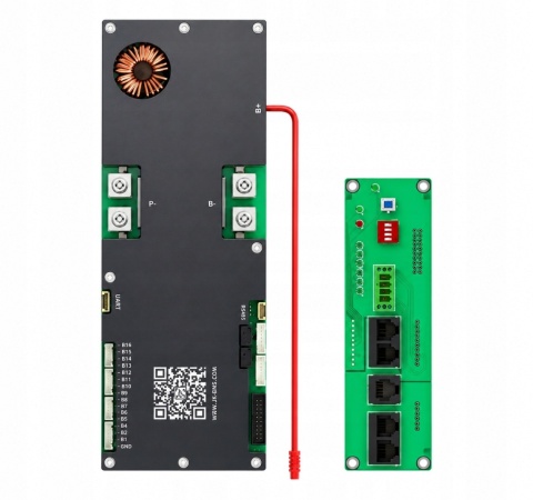 V19 BMS LiFePO4 16s JK-BMS JK-PB2A16S20P 200A/350A + szklany ekran LCD